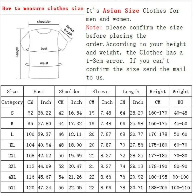 Men's Cotton T-shirts White 5XL T Shirt for Men Casual Summer Wear Anime Cat Print Tee Shirts Black Men Clothing