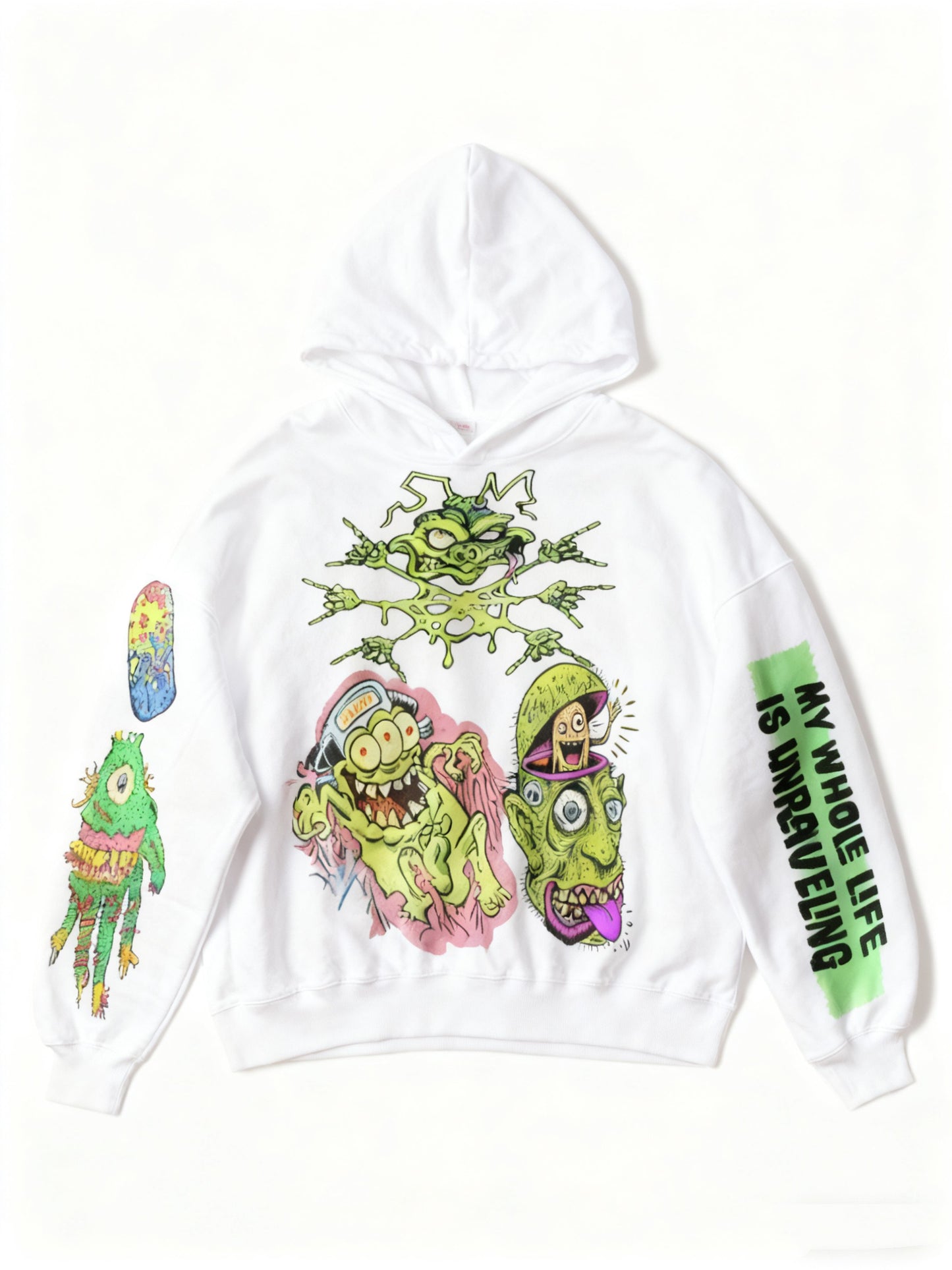 Fashion Casual Printed Polyester Sweater