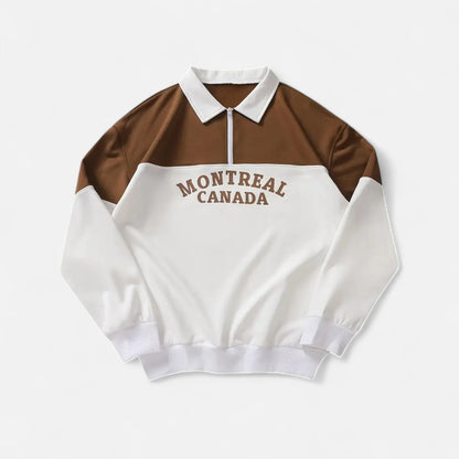 Autumn And Winter New 3D Digital Printing Stand Collar Sweater