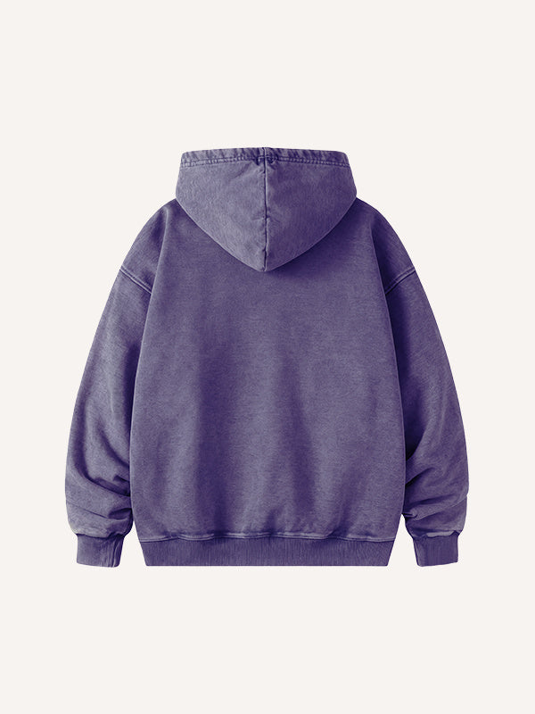 Fashion Casual Printed Cotton Hoodie Sweater – Oversized Streetwear Pullover, Comfortable Everyday Hoodie for Women & Men