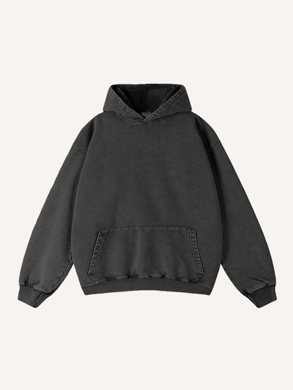 Fashion Casual Printed Cotton Hoodie Sweater – Oversized Streetwear Pullover, Comfortable Everyday Hoodie for Women & Men