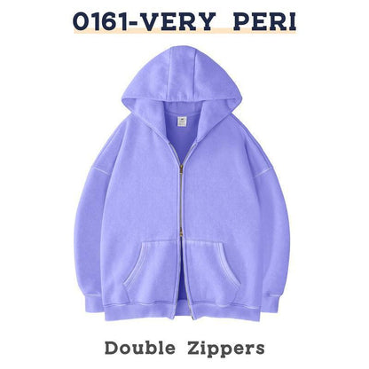 Men's And Women's Casual Zipper Hoodies