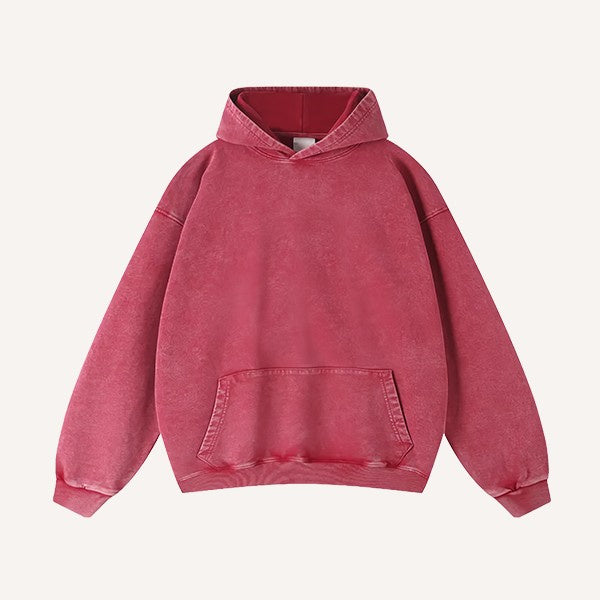 Fashion Casual Printed Cotton Hoodie Sweater – Oversized Streetwear Pullover, Comfortable Everyday Hoodie for Women & Men