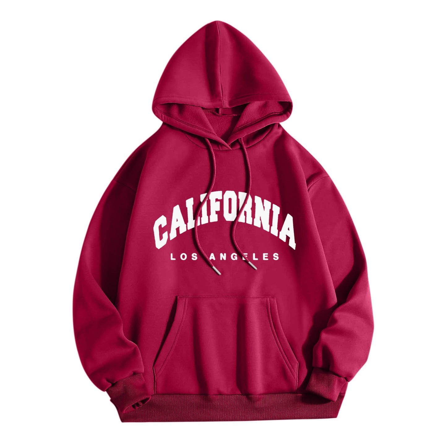 Hoodie With Letter Print Sweater