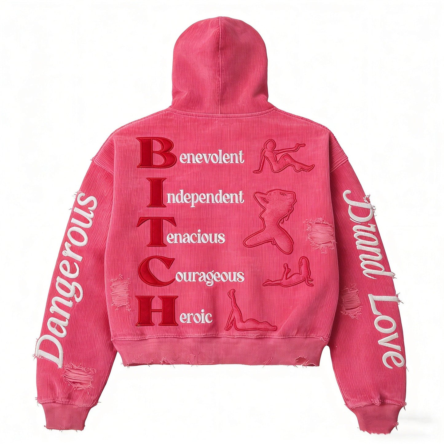 Fashion Casual Printed Polyester Sweater