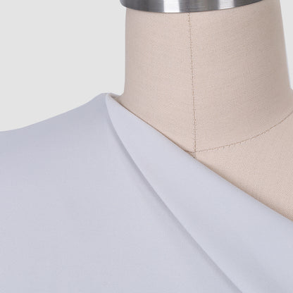Solid Color Off-Shoulder Sleeveless Maxi Dress