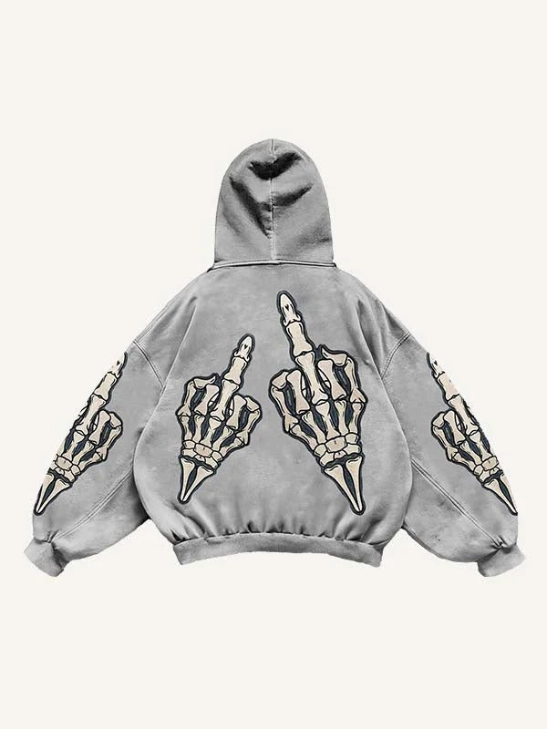 Fashion Casual Printed Polyester Sweater