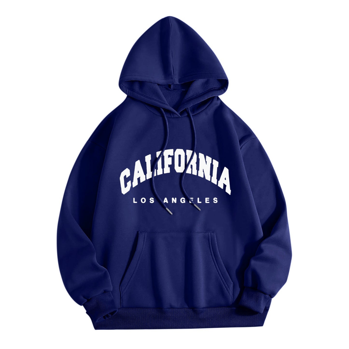 Hoodie With Letter Print Sweater