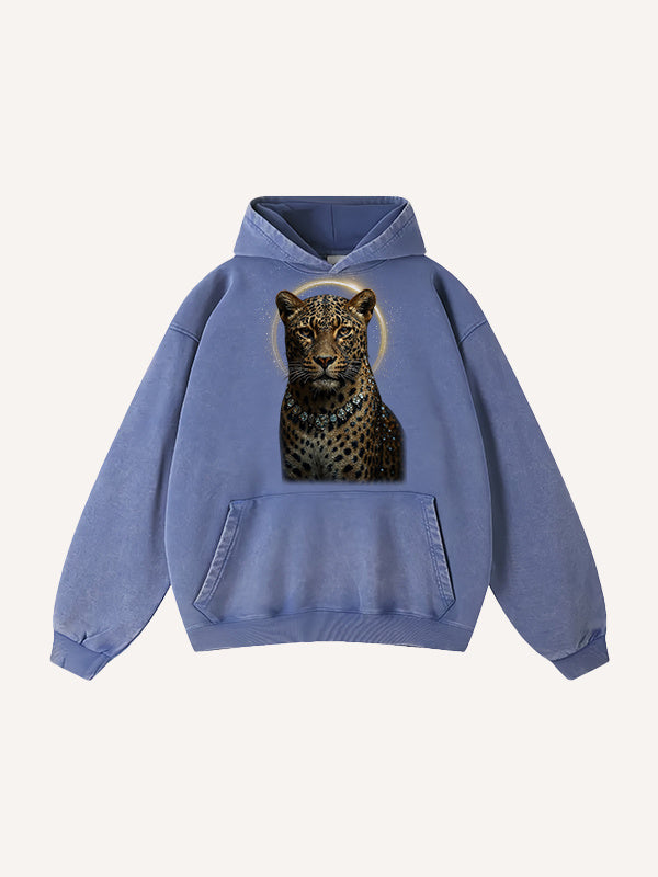 Fashion Casual Printed Polyester Sweater