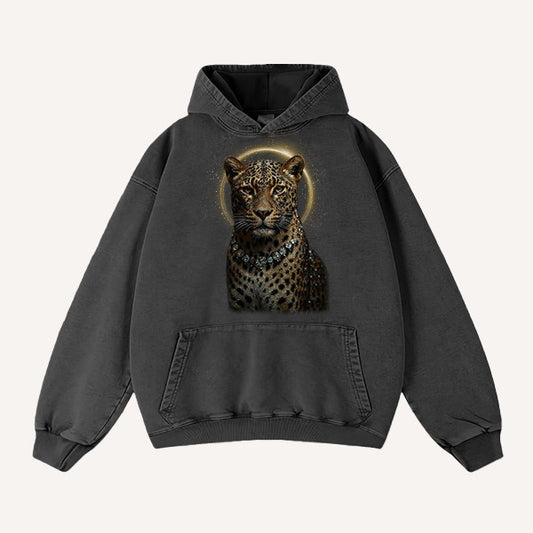 Fashion Casual Printed Polyester Sweater