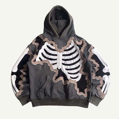 Fashion Casual Printed Polyester Sweater