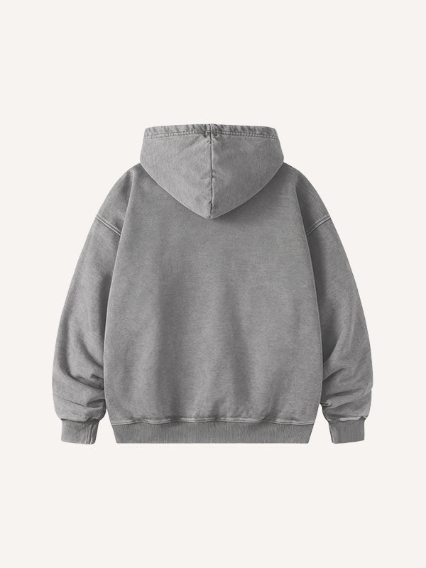 Fashion Casual Printed Cotton Hoodie Sweater – Oversized Streetwear Pullover, Comfortable Everyday Hoodie for Women & Men
