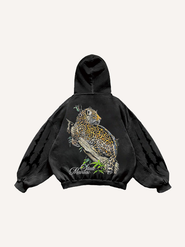 Fashion Casual Printed Polyester Sweater