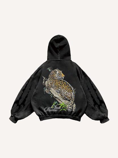 Fashion Casual Printed Polyester Sweater