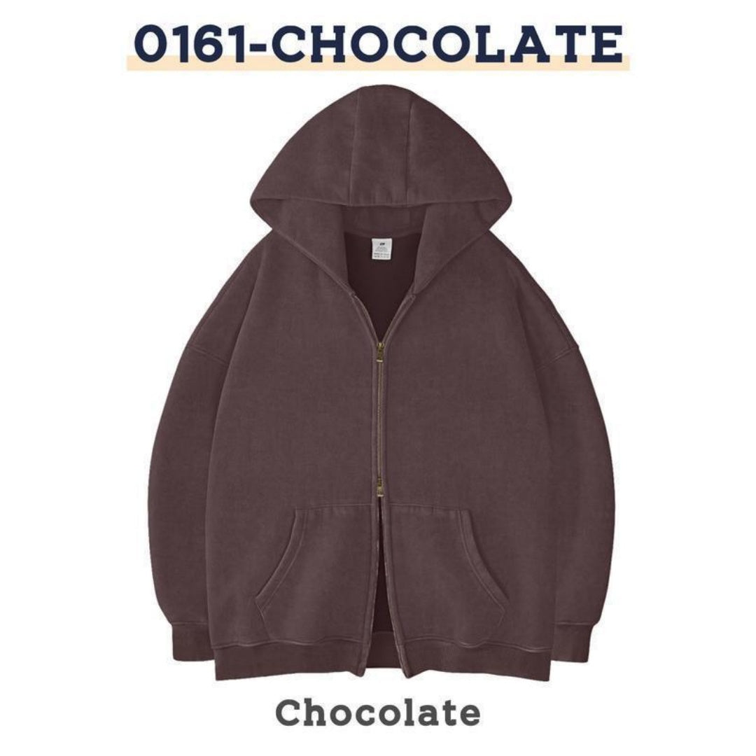 Men's And Women's Casual Zipper Hoodies