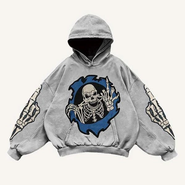 Fashion Casual Printed Polyester Sweater