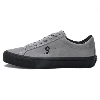 Goluck Designer Skate Shoes For Skateboarding Unisex Suede Leather Blue Trainers  Rubber Sole Sport sneake Walking Casual  Shoe