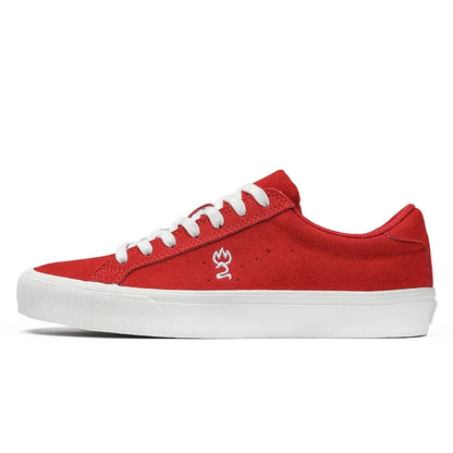 Goluck Designer Skate Shoes For Skateboarding Unisex Suede Leather Blue Trainers  Rubber Sole Sport sneake Walking Casual  Shoe