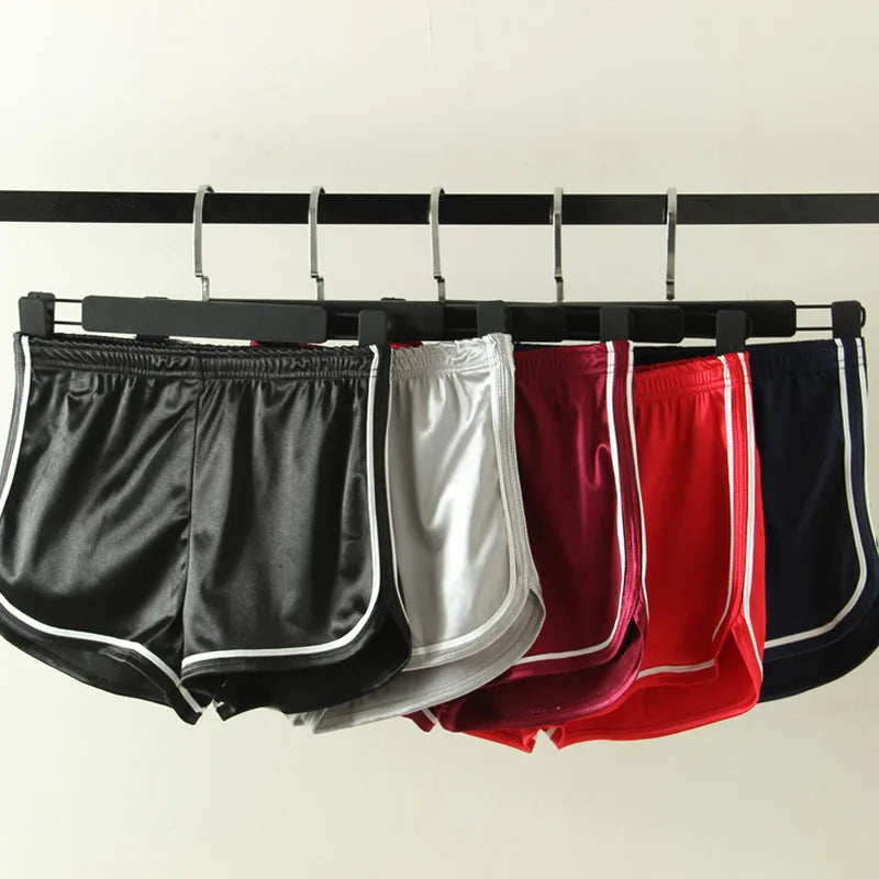 New Women Shorts Summer Silk Slim Beach Casual White Egde Shorts Hot