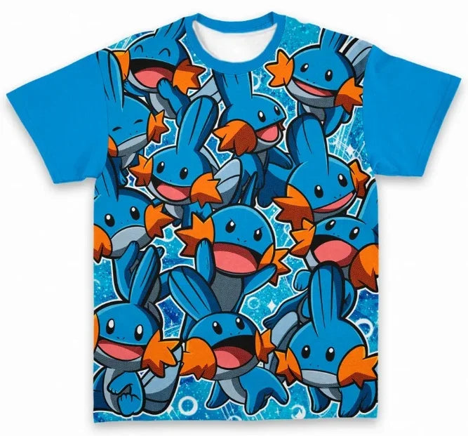 Dragon Ball x Japanese Style V-Neck Jersey Goku Sakura Pagoda Anime Football Shirt for Men