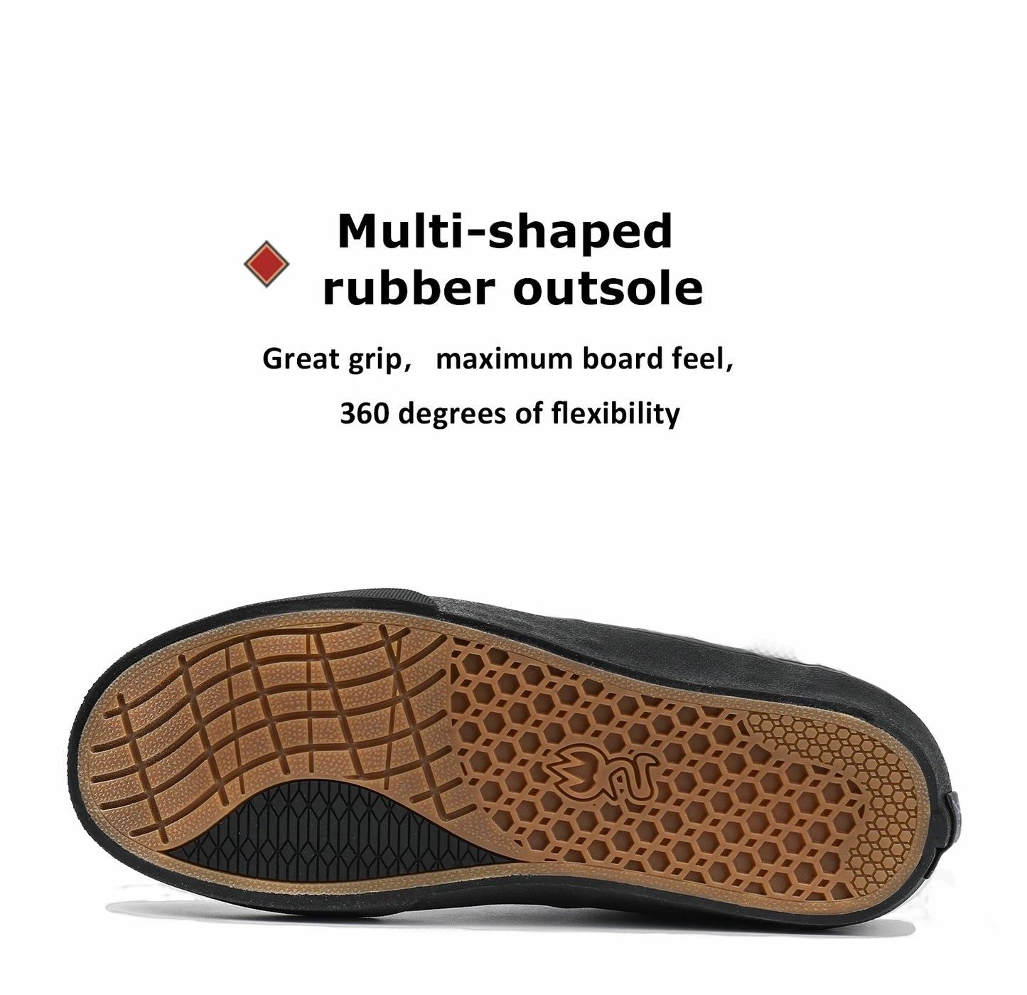 Goluck Designer Skate Shoes For Skateboarding Unisex Suede Leather Blue Trainers  Rubber Sole Sport sneake Walking Casual  Shoe