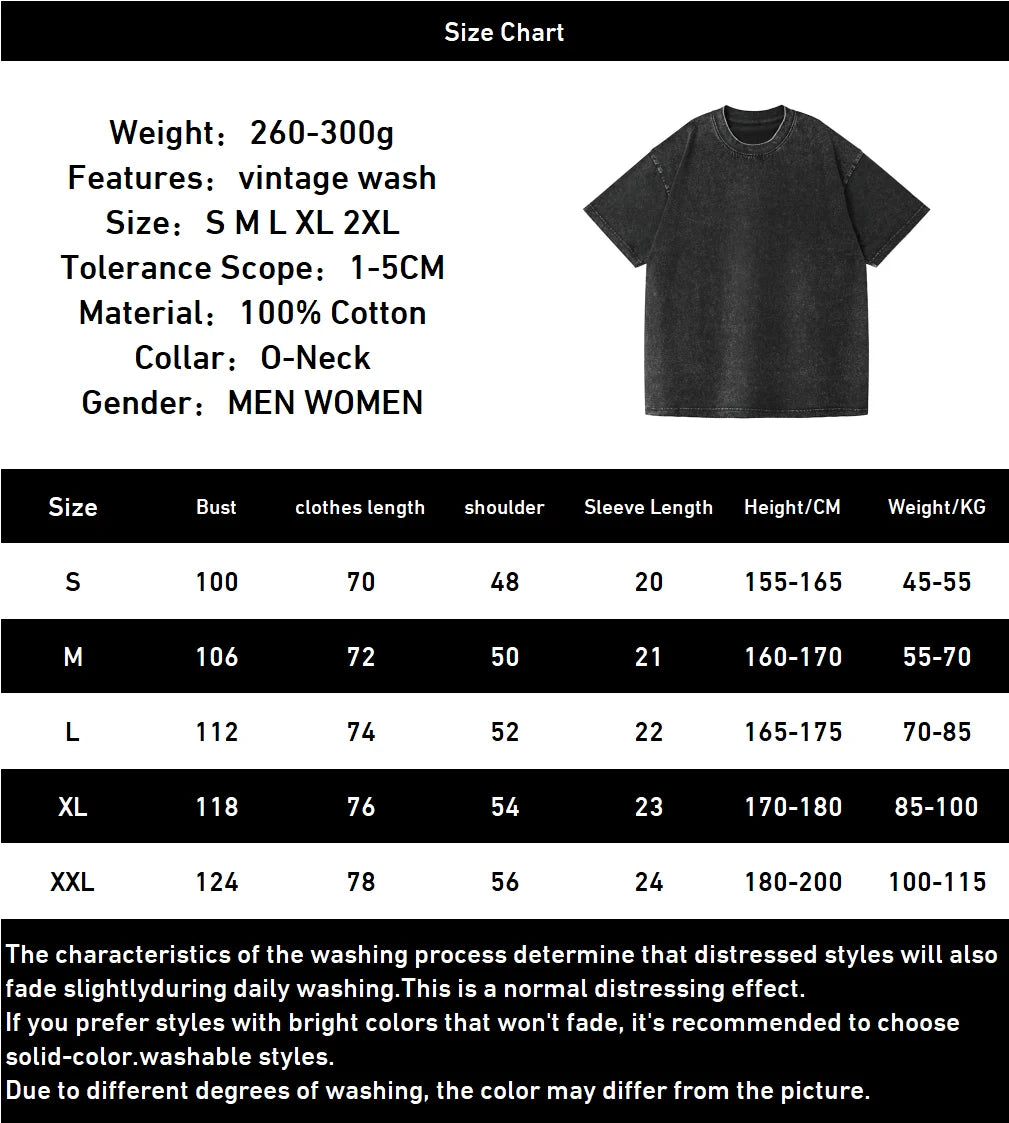Jujutsu Kaisen Gojo Satoru T-shirt Anime Fashion Washed T Shirt Men's Women Clothing Summer Short Sleeve 100% Cotton Tees Tops
