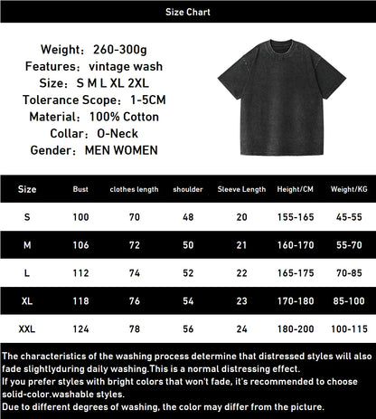 Jujutsu Kaisen Gojo Satoru T-shirt Anime Fashion Washed T Shirt Men's Women Clothing Summer Short Sleeve 100% Cotton Tees Tops