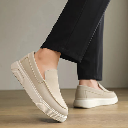 Hot Sale Platform Loafers Man Moccasins Big Size 46 Summer Men's Casual Shoes Comfortable Breathable Slip on Shoes For Men Flats