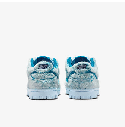 Nike genuine Dunk Low GS women's plush fashion sports shoes IM7171-301