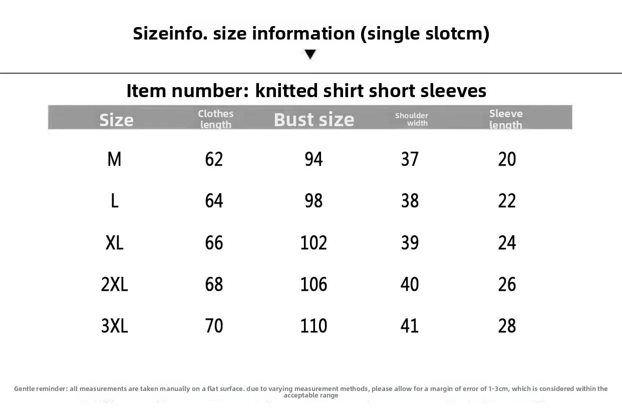Polo Style Sweaters for Men Summer New Slim Fit Short Sleeve Business Casual T-shirts Male Solid Turn Down Collar Knitwear Tops