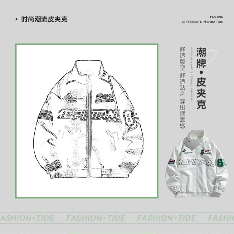 Leather Jacket Men Winter 2025 Motorcycle PU Leather Jacket Mens Stand Collar Casual Windbreaker Ropa De Hombre Slim Coat 7XL