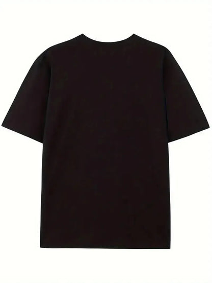 The 2025 summer new men's set features street casual hip-hop fashion comfort and softness with 3D skull pattern print