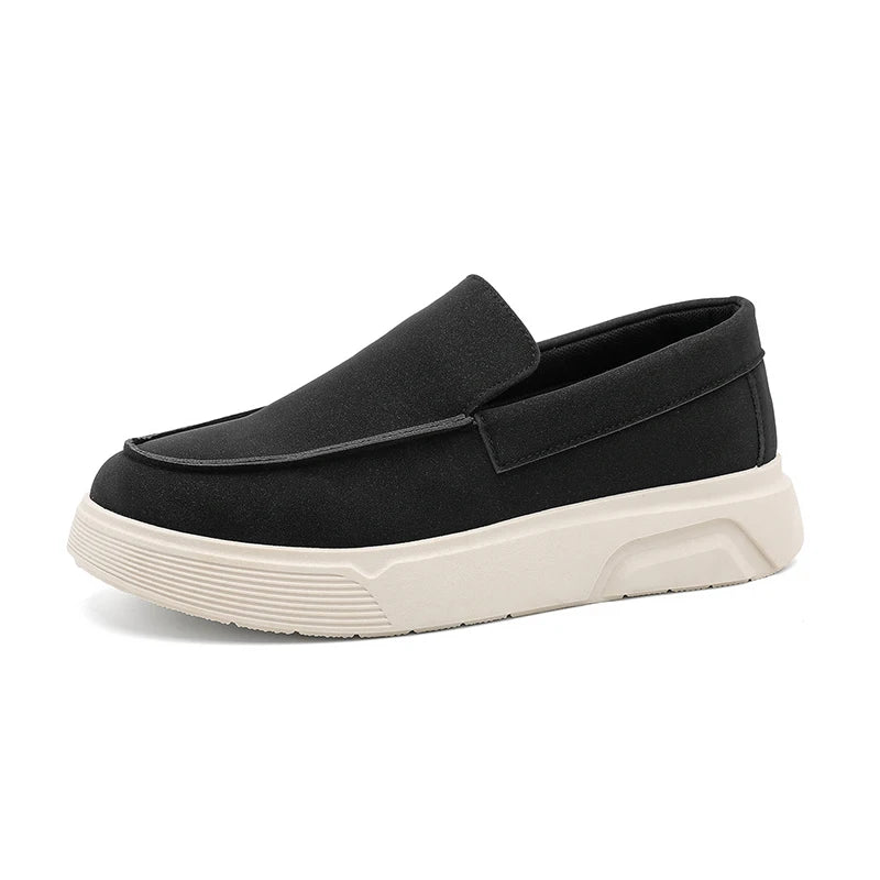 Hot Sale Platform Loafers Man Moccasins Big Size 46 Summer Men's Casual Shoes Comfortable Breathable Slip on Shoes For Men Flats