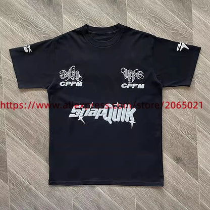 CPFM.XYZ Puff Print T Shirt Men Women 1:1 High Quality CPFM XYZ Casual Tee Top T-Shirt