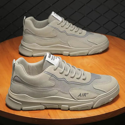 New Climbing Safety Shoes for Men Mesh Breathable Outdoor Sports Trend Low-top Skating Shoe Male Light Non-slip Platform Sneaker