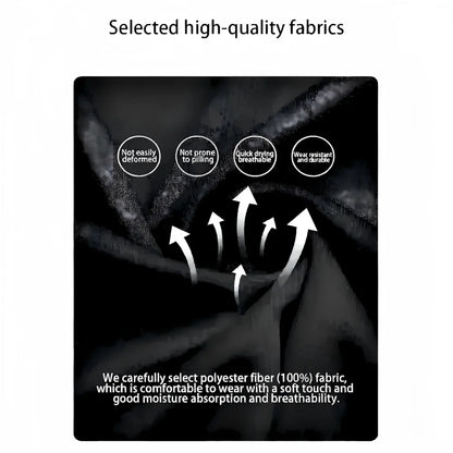 European and American men's summer sports fashion striped print comfortable and breathable round neck T-shirt outdoor street top