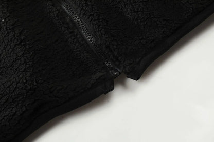 Y2K Retro Spliced Embroidered Cotton Coat Winter Warm American Loose 2024 Stand Collar Contrast Color Men's Top