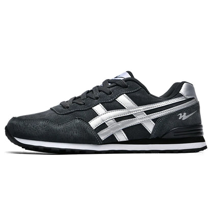Double Star Men's Skateboard Shoes, Anti Slip and Wear-resistant, Lightweight and Fashionable, Versatile and Trendy Men's Shoes