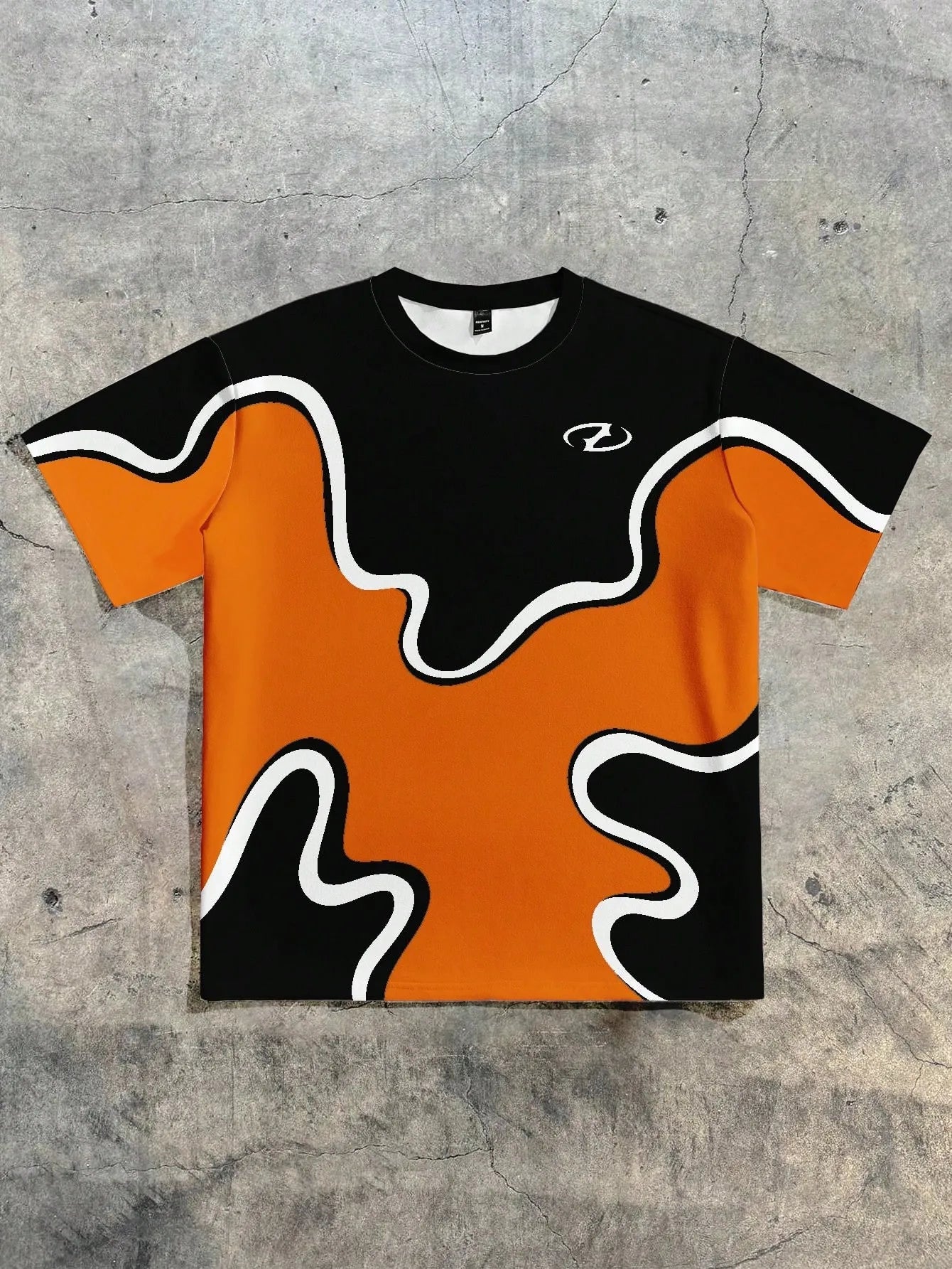 2026 Summer New Men's T-shirt with 3D Pattern Printing - Street Casual Fashion Comfortable Soft Breathable