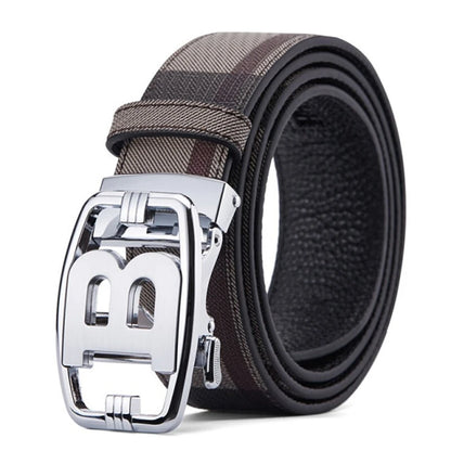 2025 New business Men Belt Male Genuine Leather Belt Strap Famous Brand Luxury Automatic B Belts for Women Canvas belt jeans