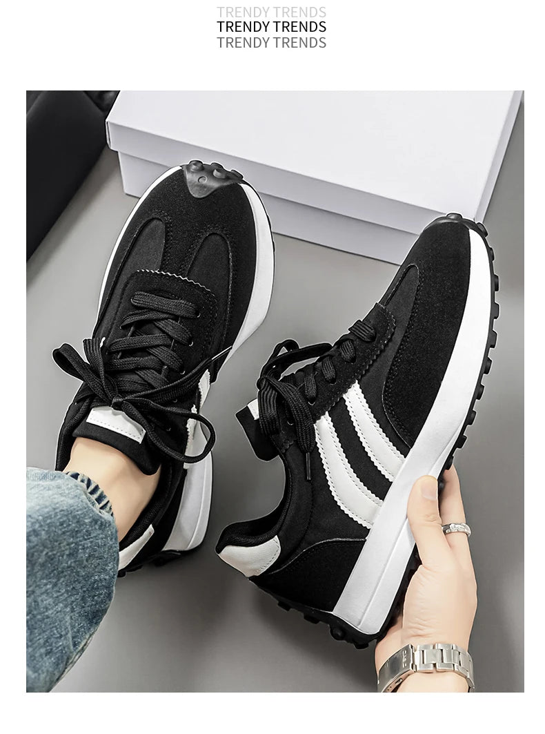 YUYIN Men Women Sports Shoes Fashion Casual Flat Vulcanize Shoes Outdoor Walking Sneakers Women Comfortable Classical Shoe