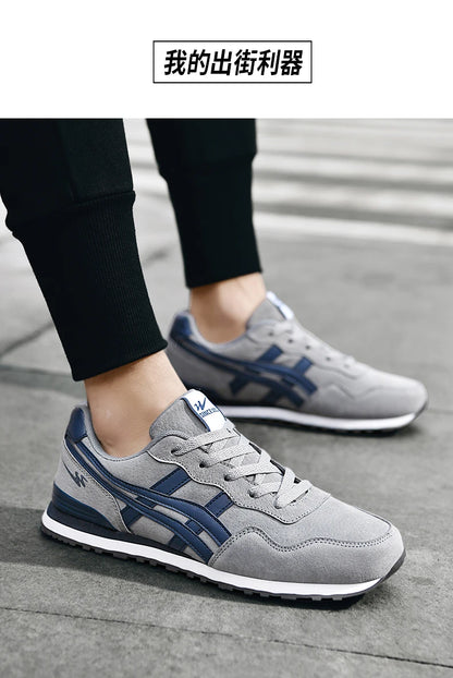 Double Star Men's Skateboard Shoes, Anti Slip and Wear-resistant, Lightweight and Fashionable, Versatile and Trendy Men's Shoes