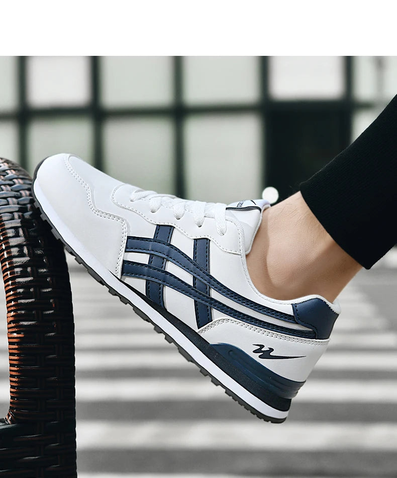 Double Star Men's Skateboard Shoes, Anti Slip and Wear-resistant, Lightweight and Fashionable, Versatile and Trendy Men's Shoes