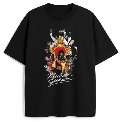Hot Sale Salute To Michael Jackson Graphic Print T-Shirt Women Men Cotton Casual Streetwear Fashion Oversized Top Summer New Tee