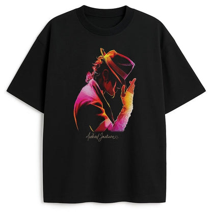 Hot Sale Salute To Michael Jackson Graphic Print T-Shirt Women Men Cotton Casual Streetwear Fashion Oversized Top Summer New Tee