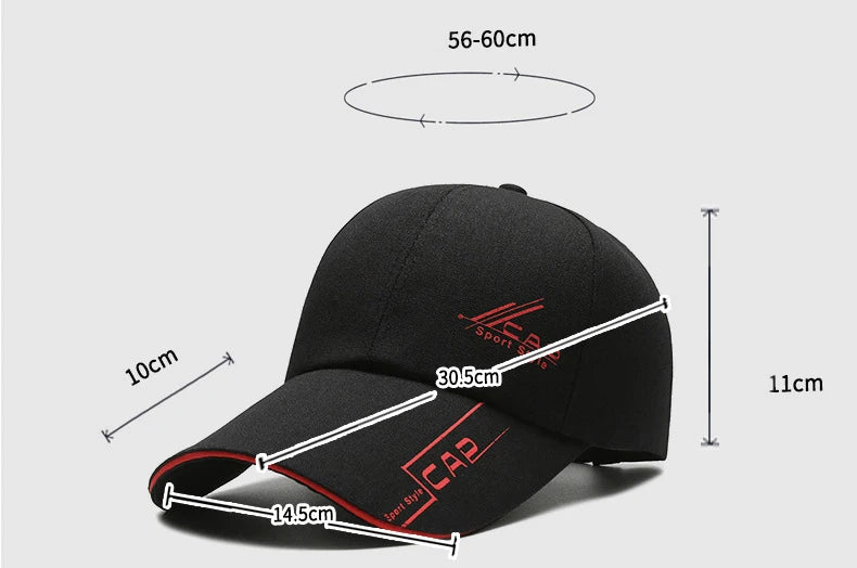 Hats, Men, Summer Long Brim, Baseball Caps, Spring Casual, Outdoor Sun, Fishing Hats, Sunscreens, Shade Caps, Women Official Web