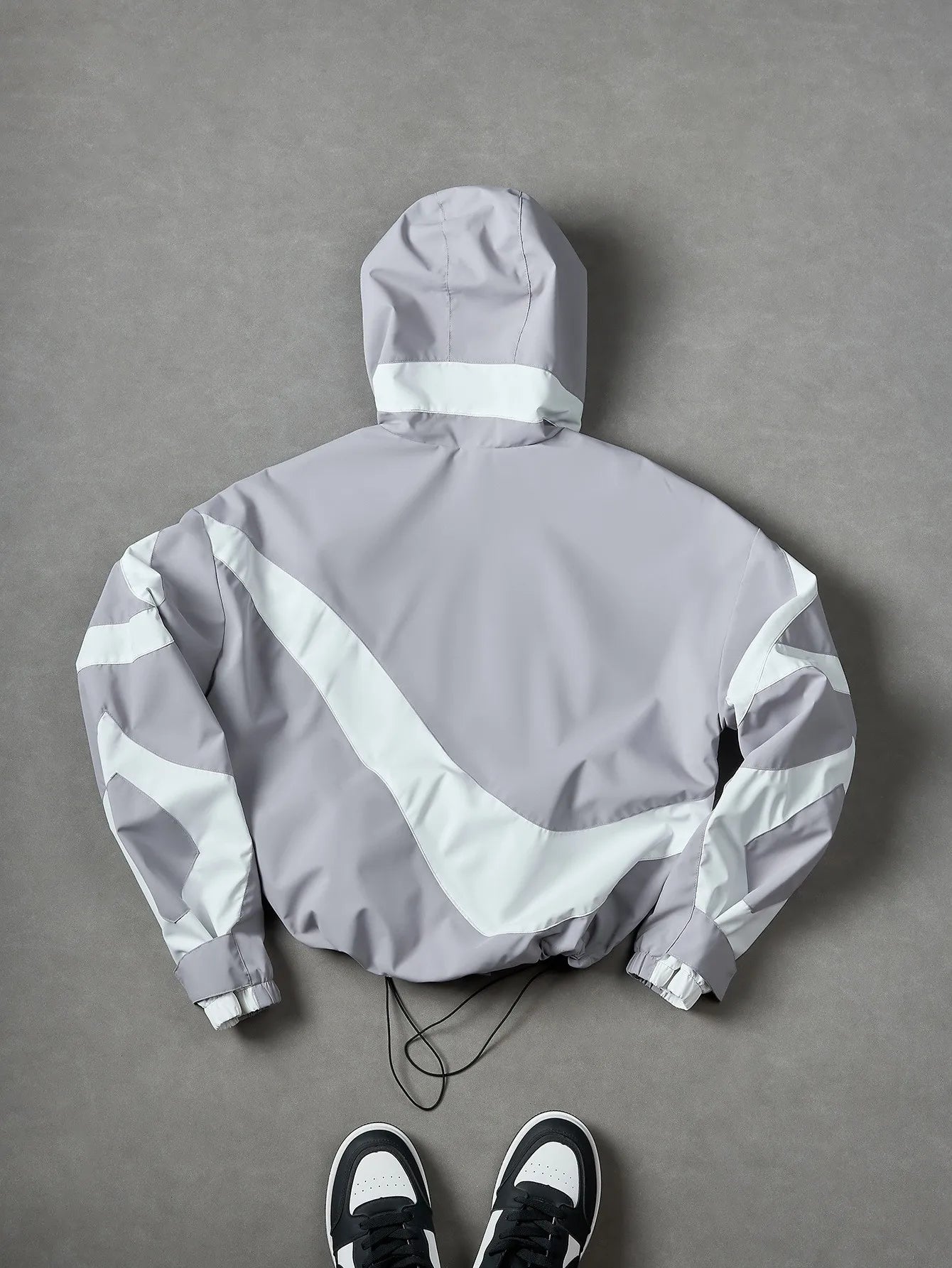 Autumn Winter Men's Clothing Lightweight Casual Windbreaker Jacket For Man Loose Fit Polyester Solid Long Sleeve Outerwear