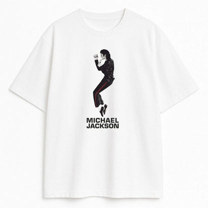 Hot Sale Salute To Michael Jackson Graphic Print T-Shirt Women Men Cotton Casual Streetwear Fashion Oversized Top Summer New Tee