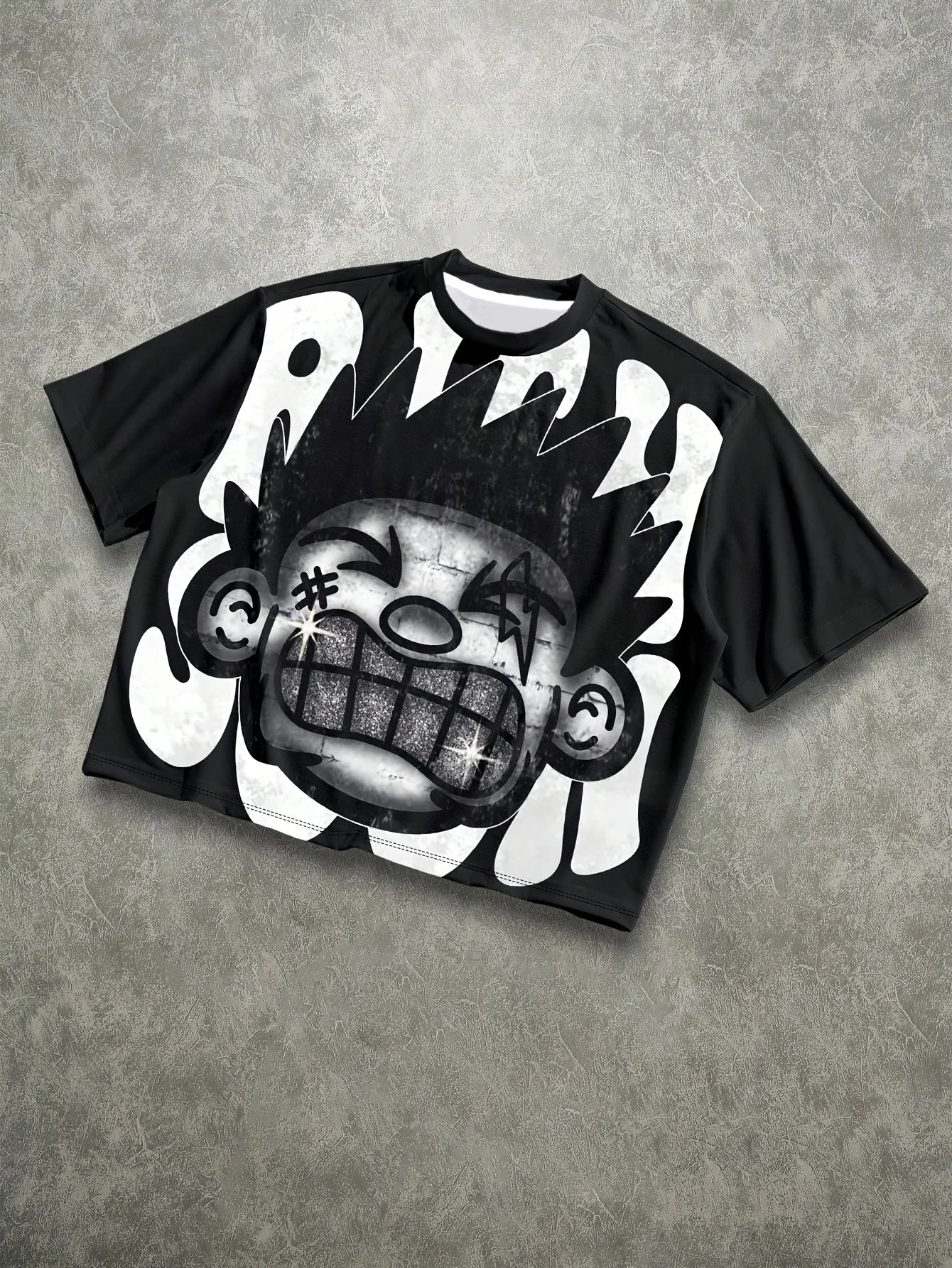 2026 Summer New Men's T-shirt - 3D Trendy Streetwear Pattern Print - Fashionable Street Style - Comfortable and Breathable
