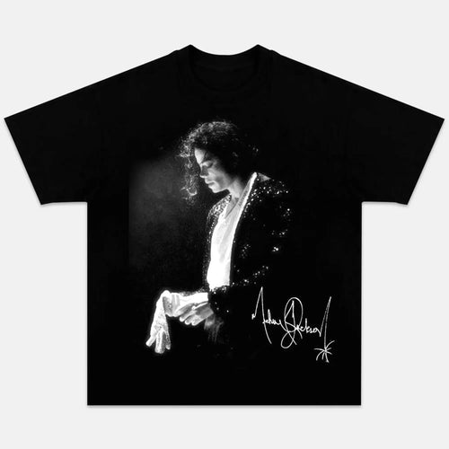 Hot Sale Salute To Michael Jackson Graphic Print T-Shirt Women Men Cotton Casual Streetwear Fashion Oversized Top Summer New Tee